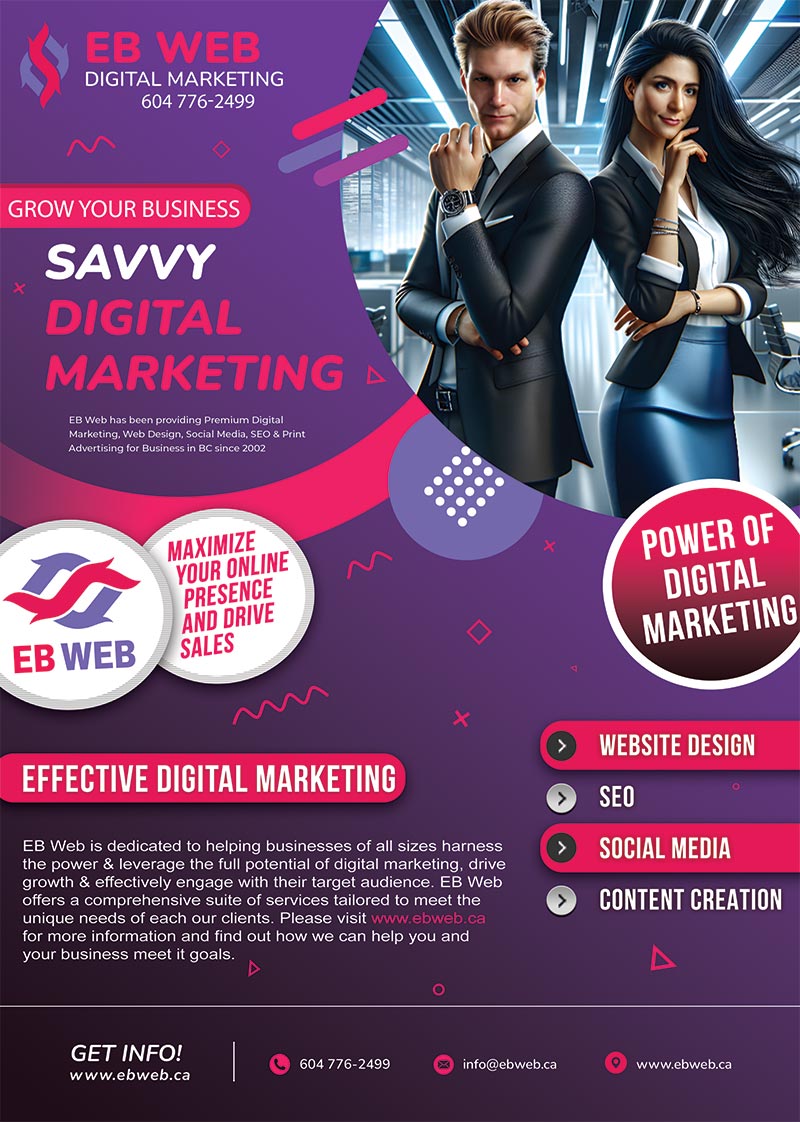 Unlock Your Business Potential with Ebweb.ca's Dynamic Digital Marketing Services!