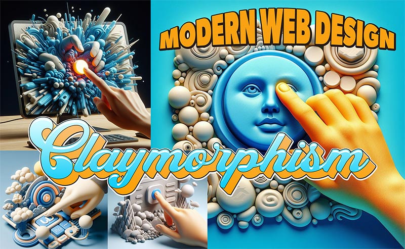 2024 Modern Website Design Trends: Claymorphism | Key Features & Benefits
