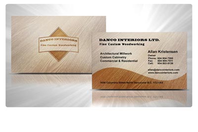 Danco Interiors Ltd. E.B. Web Recent Print Design Project Details