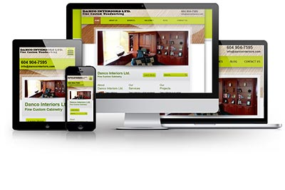 Danco Interiors Ltd. E.B. Web Recent Web Design Project Details