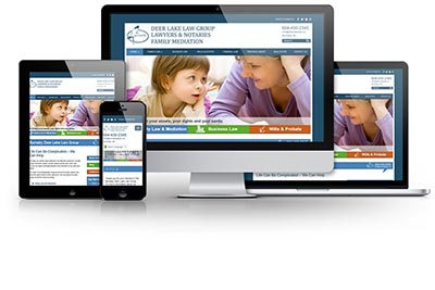 Deer Lake Law Group E.B. Web Recent Web Design Project Details