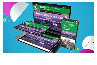 Fraser Valley Landscaping Company E.B. Web Recent Web Design Project Details