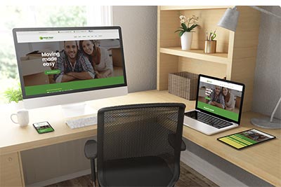 Fraser Valley Moving Bins E.B. Web Recent Web Design Project Details