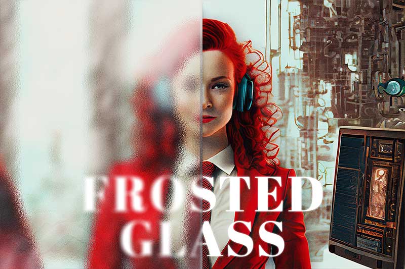 frosted glass effects be used to enhance website design in 2024