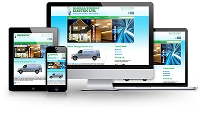 Global Energy Electric Ltd. E.B. Web Recent Web Design Project Details