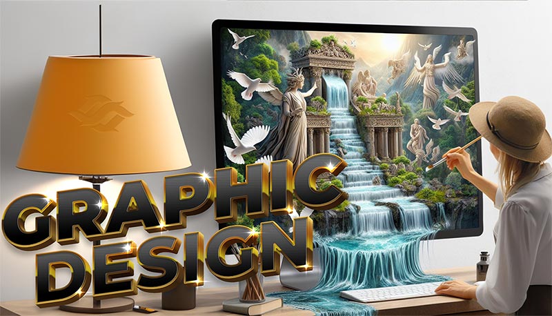 graphic design on the credibility and professionalism of a website and digital marketing