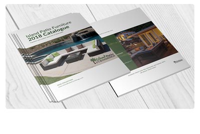 Island Patio Furniture E.B. Web Recent Print Design Project Details