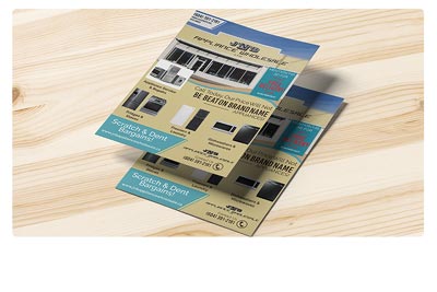 JNB Appliances E.B. Web Recent Flyer Print Design Project Details Project Details