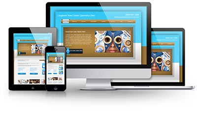 Lougheed Town Centre Optometry Clinic E.B. Web Web Design Project Details