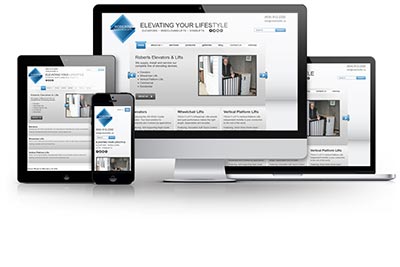 Roberts Elevators & Lifts Elevators E.B. Web Recent Web Design Project Details