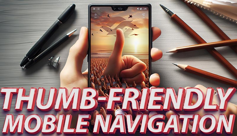 Enhancing User Experience with Thumb-Friendly Navigation
