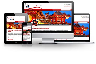 Traveling Panda, China’s Tour Agent E.B. Web Recent Web Design Project Details