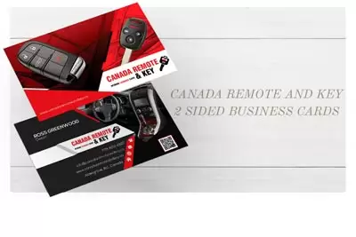 Canada Remote And Key E.B. Web Recent Print Design Project Details